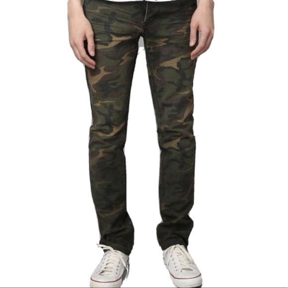 Kill City Indie Style Camo Jeans - Picture 1 of 7